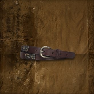 Denim & Supply Ralph Lauren Leather Hinged Concho Belt