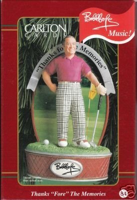 Carlton Bob Hope - Thanks "Fore" the Memories 1999 Musical Cards Christmas Ornament
