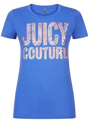 Juicy Couture Snake Print Logo T-Shirt