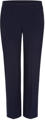 House of Fraser Minuet Petite Navy Crepe Trousers