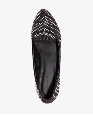 Forever 21 Studded Rhinestone Loafers