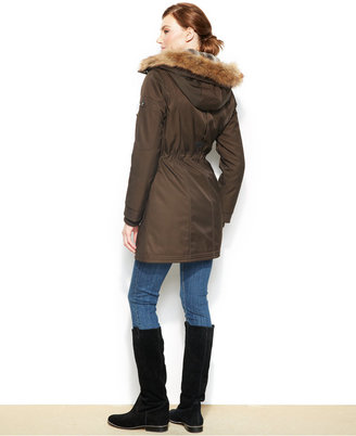 1 Madison Expedition Faux-Fur-Trimmed Hooded Utility Parka