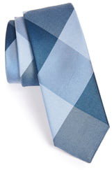 The Tie Bar 'Bison' Silk Plaid Tie
