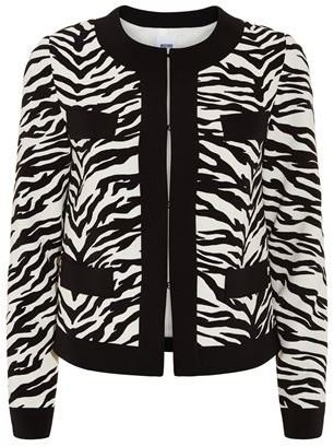 Moschino Cheap & Chic Zebra Print Blazer