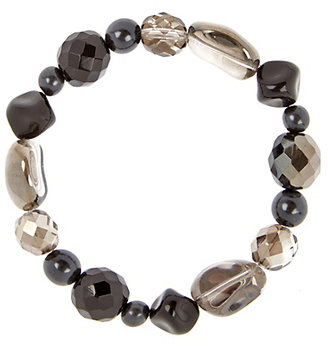 Marks and Spencer M&s Collection Multi-Faceted Mix Beaded Stretch Bracelet