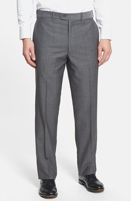JB Britches Flat Front Wool Trousers