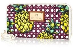 River Island White pineapple print purse