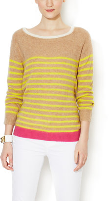 Trovata Merino Wool Striped Sweater