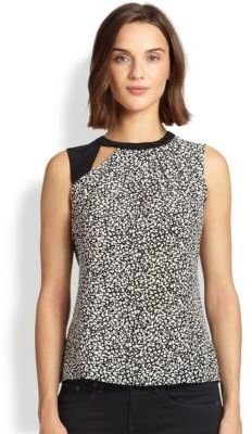 Nanette Lepore Silk Time-Out Top