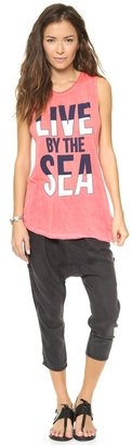 291 Live by the Sea Muscle Tee