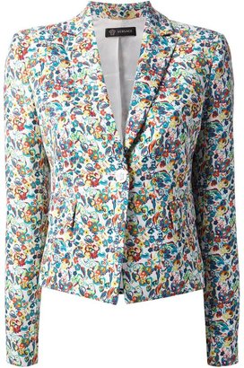 Versace 'Liberty' floral jacket