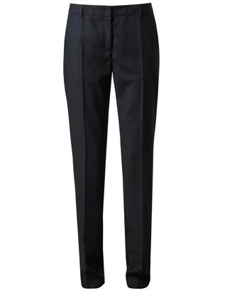 Akris Classic Tailored Wool Trousers