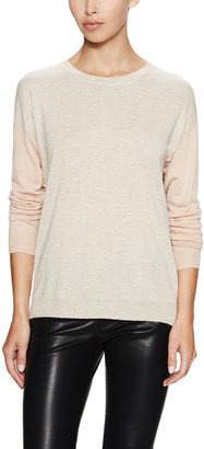 Rebecca Taylor Lightweight Colorblocked Sweater