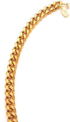 Fallon Jewelry Crystal Hardware Pendant Necklace