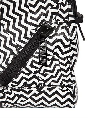 Kenzo Kalifornia Tow Tone Leather Shoulder Bag