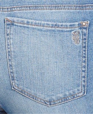 Jessica Simpson Plus Size Cropped Jeans, Orlean Wash