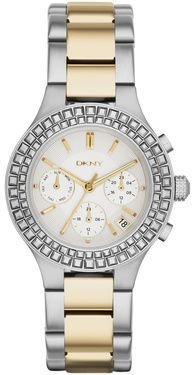 DKNY NY2260 Womens Silver/Gold Bracelet Watch