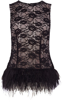 Freya Feather Lace Top