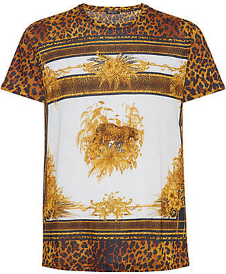 Balmain Leopard Motif T-Shirt