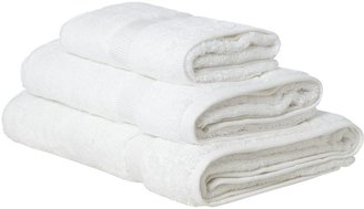 Hotel Collection Luxury Cotton Modal Face Cloth in White (Set of 4)