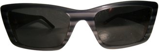 Max Mara White Plastic Sunglasses