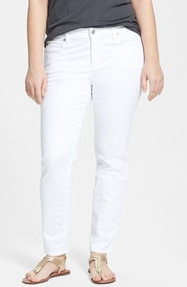 Eileen Fisher Slim Ankle Jeans (Plus Size)