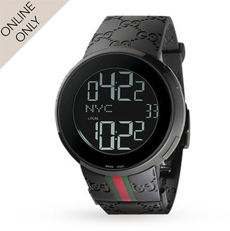 Gucci YA114207 I Gents LCD Digital Dial Watch