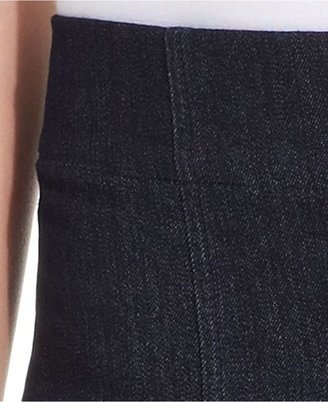 NYDJ Poppy Pull-On Skinny-Leg Jeans, Dark Enzyme Wash