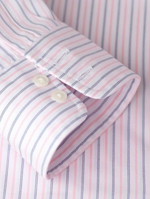 T.M.Lewin Men's Stripe end-on-end regular fit shirt