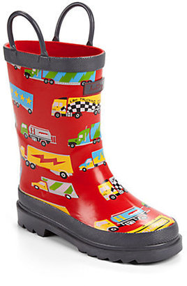 Hatley Toddler's Trucks Rain Boots