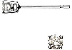 Links of London Essentials 18ct White Gold Diamond Stud Earrings