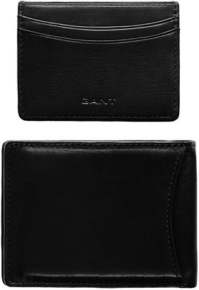 Gant Leather Wallet and Credit Card Holder - Black