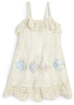 Ralph Lauren Toddler's & Little Girl's Crochet Patchwork Sundress