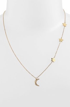 Melinda Maria 'Moon & Star' Necklace