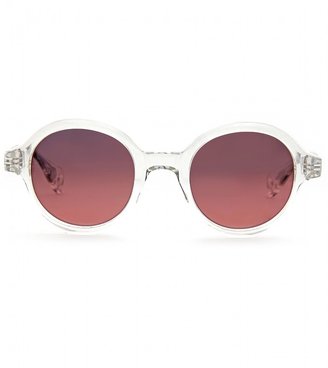 Oliver Peoples MYTHERESA.COM EXCLUSIVE SOLOIST 4 SUNGLASSES WITH MIRRORED LENSES