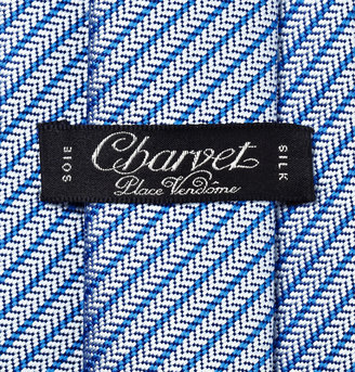 Charvet Patterned Woven-Silk Tie