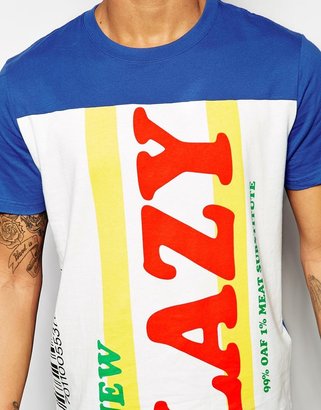 B.young Lazy Oaf T-Shirt in Lazy Print