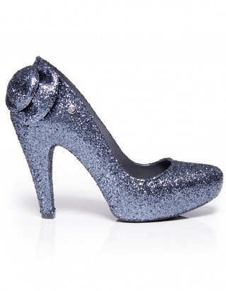 Melissa Women's Incense Glitter Bow Shoes