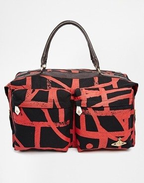 Vivienne Westwood Africa Star Print Duffle Bag - Multi