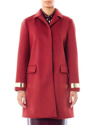 Burberry Gold martingale cashmere coat