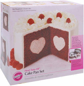 JCPenney Wilton Brands Wilton Heart Tasty-Fill Cake Pan Set