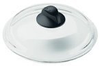 Camilla And Marc Silit High Top Lid for Pots and Pans with Knob Black Matt 26 cm Diameter