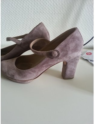 Repetto Beige Leather Heels