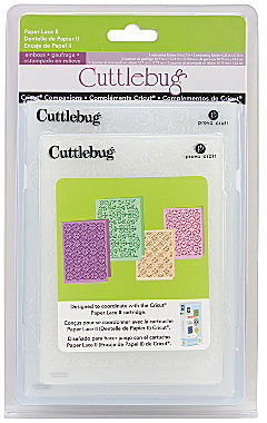 JCPenney Cuttlebug Companions Embossing Folders