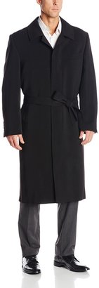 Stacy Adams Men's Big-Tall Eros Hidden Front Full Length Top Coat