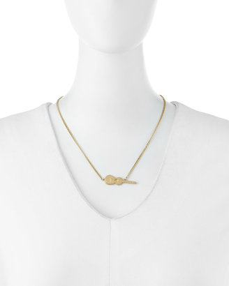 Marc by Marc Jacobs Golden Guitar Solo Necklace