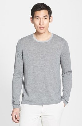 Vince Long Sleeve Wool & Cashmere Crewneck Sweater