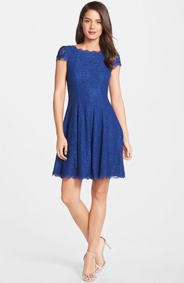 Adrianna Papell Lace A-Line Dress