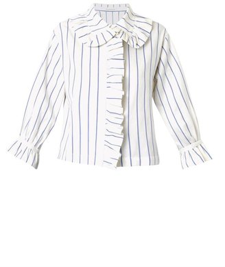 J.W.Anderson French-ruffle cotton shirt