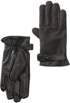 Amicale Leather & Merino Wool Gloves